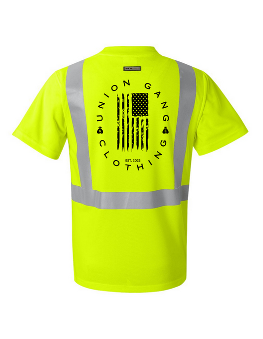 UGC HI VIZ FLAG TSHIRT