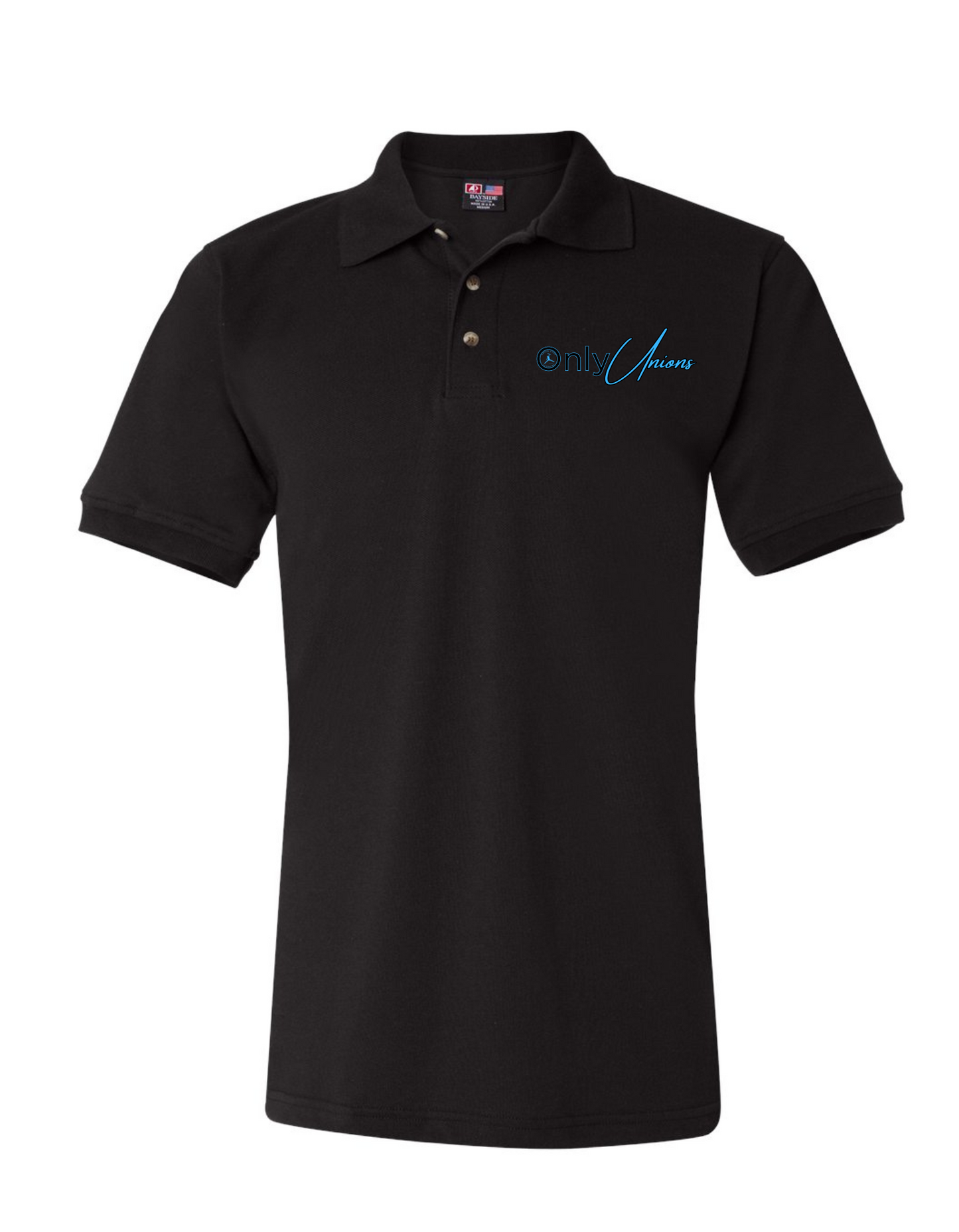 "ONLY UNIONS" Mens polo