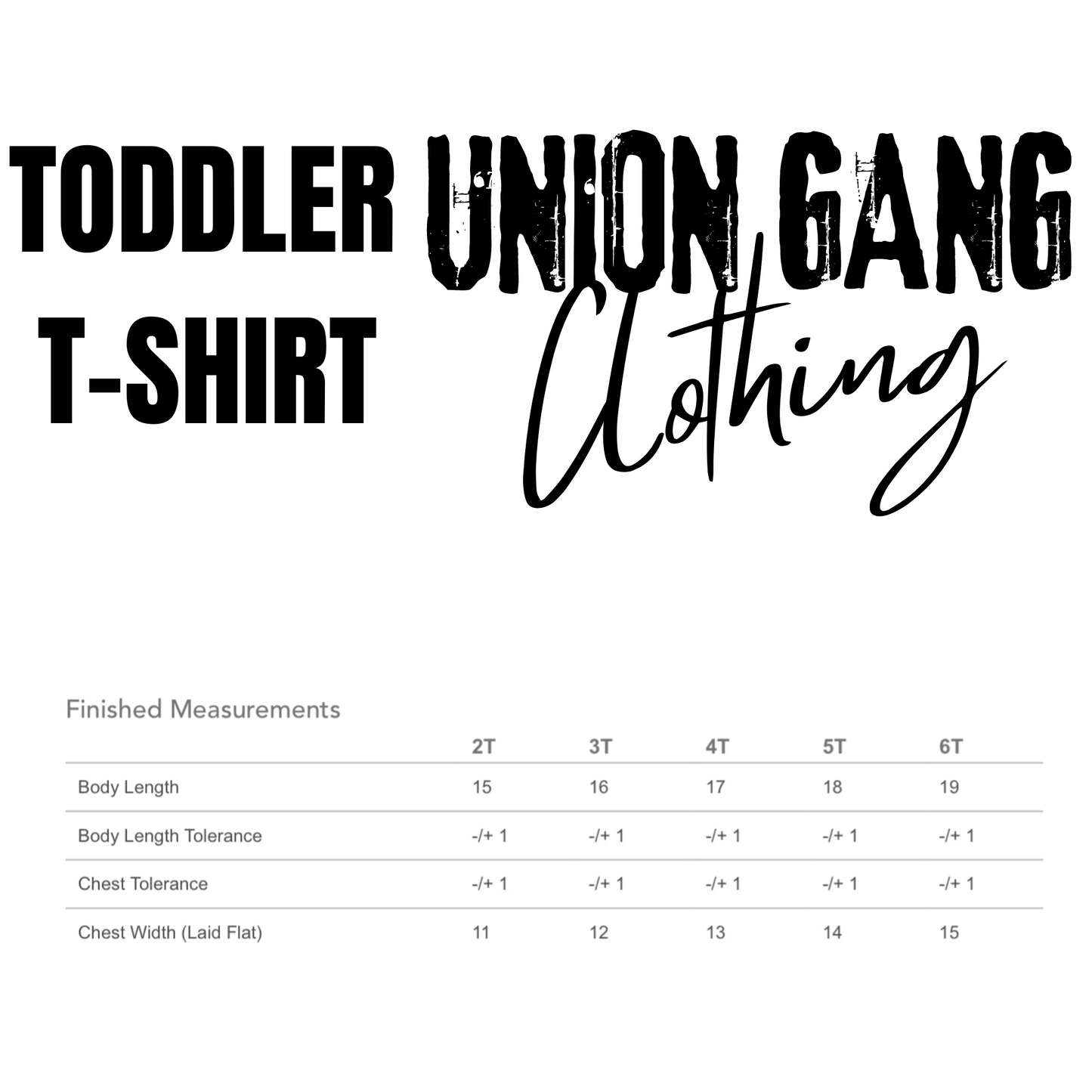 TODDLER/ YOUTH UNION GANG SKULL T-SHIRT