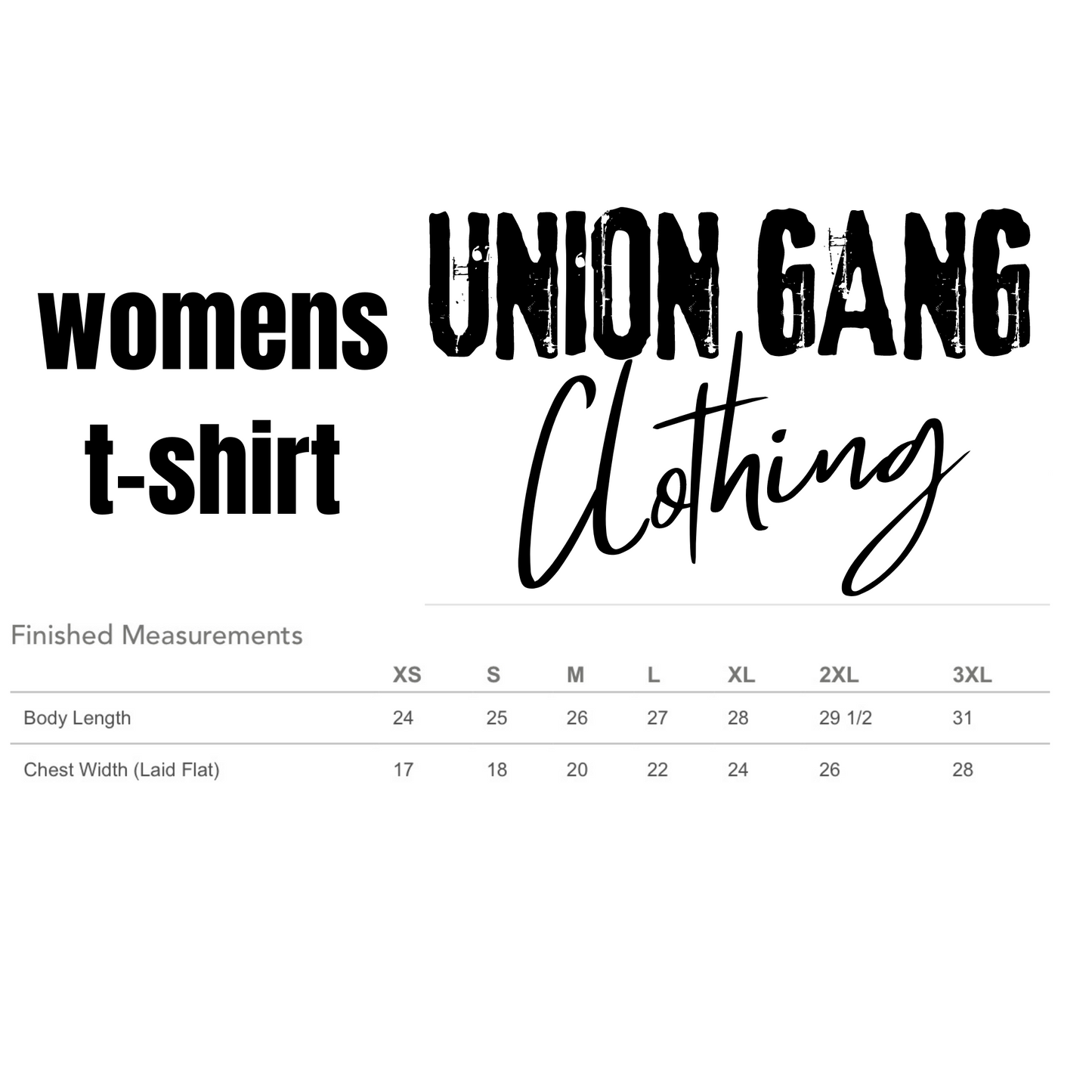 WOMENS UNION GANG T-SHIRT